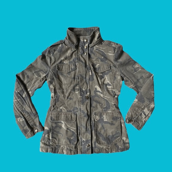 I Jeans By Buffalo Jacket Camo Green 